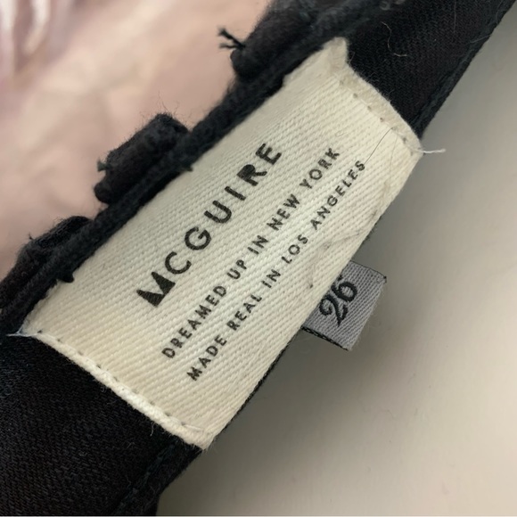 McGuire Kick Flare Frayed in Black - Picture 9 of 10